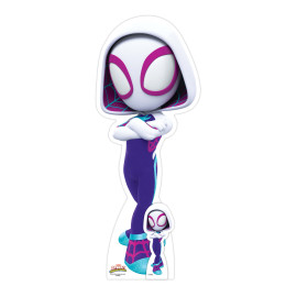 Figurine en carton Ghost Spider – Spidey et ses amis extraordinaires - Hauteur 95 cm