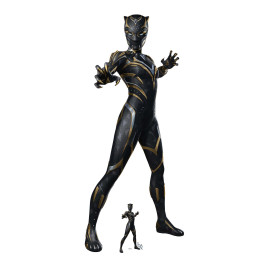 Figurine en carton Shuri - Black Panther Wakanda Forever - Hauteur 166 cm