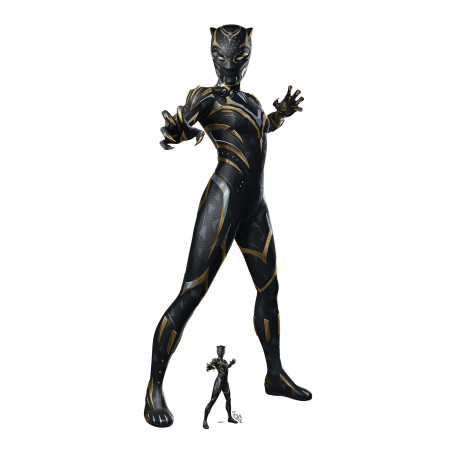 Figurine en carton Shuri - Black Panther Wakanda Forever - Hauteur 166 cm