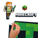 Stickers repositionnables - Minecraft - Creeper - 