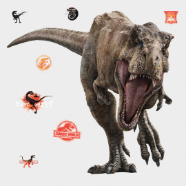 Stickers repositionnables Jurassic World : Fallen Kingdom - T-Rex