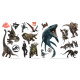 Stickers repositionnables Jurassic World : Fallen Kingdom