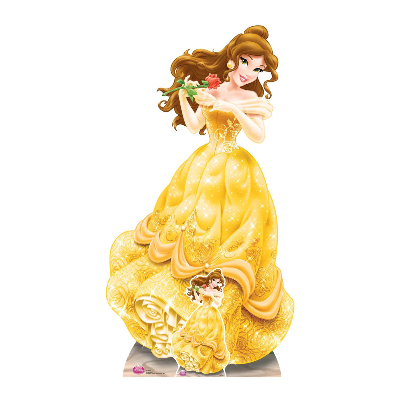 Figurine Disney La Belle et la Bête Movie - Belle en robe jaune Pop