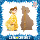 Figurine en carton taille réelle Disney Princesse Belle H 160 CM