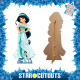 Figurine en carton taille réelle Disney Princesse Jasmine H 163 CM