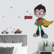 Stickers repositionnables Teen Titans Go ! - Robin
