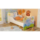 Lit et Matelas - Lit Enfant Petit Eléphant - Happy Kitty - 160 x 80 cm