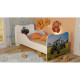 Lit et Matelas - Lit Enfant Tracteurs - Happy Kitty - 160 x 80 cm