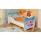 Lit et Matelas - Lit Enfant Petit Chaton - Happy Kitty - 160 x 80 cm