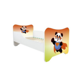 Lit et Matelas - Lit Enfant Super Panda - Happy Kitty - 160 x 80 cm