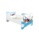 Lit et Matelas - Lit Enfant Avion - Happy Kitty - 160 x 80 cm