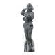 Figurine en carton taille réelle – Marilyn Monroe à la plage (1962) – en Noir et Blanc - Hauteur 170 cm