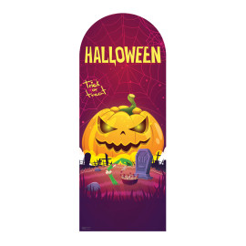 Figurine en carton Backdrop – Halloween - Hauteur 194 cm