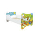 Lit et Matelas - Lit Enfant Animaux de la Ferme - Happy Kitty - 160 x 80 cm