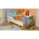 Lit et Matelas - Lit Enfant Princesse et son Cheval - Happy Kitty - 140 x 70 cm