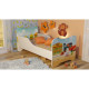 Lit et Matelas - Lit Enfant Thomas et ses amis - Happy Kitty - 140 x 70 cm