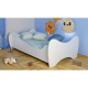 Lit et Matelas - Lit Enfant Blanc et Vert - 