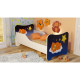 Lit et Matelas - Lit Enfant Ourson Teddy Endormi - Happy Kitty - 160 x 80 cm