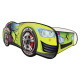 Lit LED et Matelas - Lit Enfant Smash Car - 160 x 80 cm