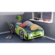 Lit LED et Matelas - Lit Enfant Smash Car - 160 x 80 cm