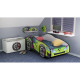 Lit LED et Matelas - Lit Enfant Smash Car - 160 x 80 cm