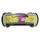 Lit LED et Matelas - Lit Enfant Smash Car - 160 x 80 cm