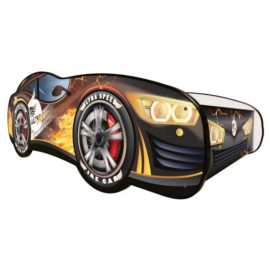Lit LED et Matelas - Lit Enfant Ultra Speed - Racing Car - 160 x 80 cm