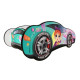 Lit LED et Matelas - Lit Enfant Rosa - Racing Car Girl - 160 x 80 cm