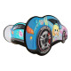 Lit LED et Matelas - Lit Enfant Licorne - Racing Car Girl - 160 x 80 cm