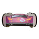 Lit LED et Matelas - Lit Enfant Bella - Racing Car Girl - 160 x 80 cm