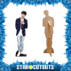 Figurine en carton taille reelle BTS Bangtan Boys Red Tie Kim_Seok_Jin (Jin) 90cm