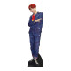 Figurine en carton taille reelle Culs Bongtung Boy Cheveux Rouges Jung_Ho_Sock_J_Hope (Star Mini) 90cm