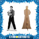 Figurine en carton Elvis Presley shooting photo avec guitare 180 cm