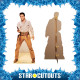 Figurine en carton Elvis Presley en tenue de cow-boy avec pistolet 189 cm