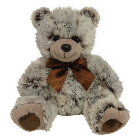 Peluche Ours Marron - Avec Nœud Papillon Marron - 25 Cm