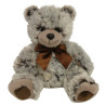 Peluche Ours Marron - Avec Nœud Papillon Marron - 25 Cm