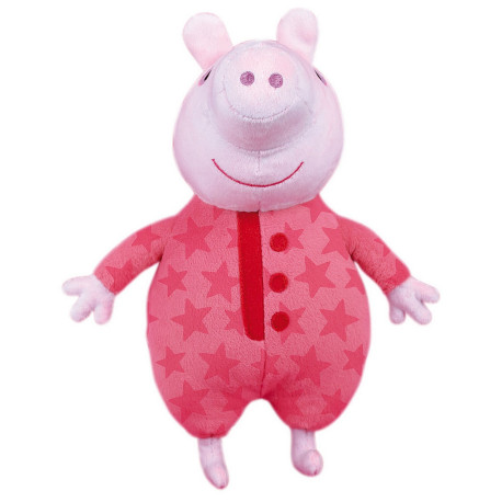 Jemini Peppa Pig Peluche Lumineuse Naturelle Fonctionne Sans Pile - 25cm