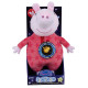 Jemini Peppa Pig Peluche Lumineuse Naturelle Fonctionne Sans Pile - 25cm