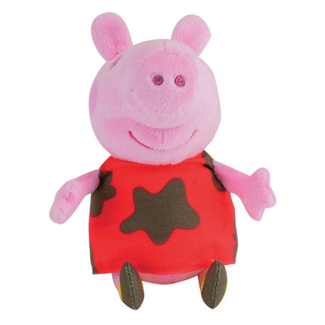 Peppa Pig Peluche et 17 Cm Avec Robe Avec Boue