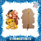 Figurine en carton Simba Pumba et TImon Le Roi Lion Disney H 89 CM
