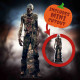 Figurine en carton zombie - Halloween - Haut 185 cm