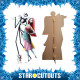 Figurine en carton Jack et Sally qui dansent - L'Etrange Noël de Monsieur Jack - Haut 185 cm