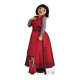 Figurine en carton Disney Wish, Dahlia Robe Rouge et Bequille - Haut 161x69 cm