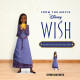 Figurine en carton Wish Asha Qui Tient L'Étoile Magique - Haut 95x37 cm