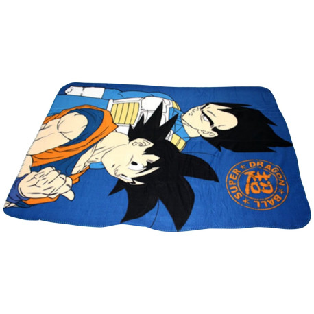 Plaid Dragon Ball Z - Son Goku et Vegeta - Multicolore - Kiabi