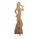 Figurine en carton Taylor Swift - Avec Un Micro Dans La Main Droite - Chanteuse Américaine - Haut 183 cm