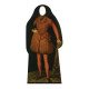 Figurine en carton Passe tête Homme Dynastie Tudor - Haut 188 cm