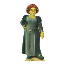 Figurine en carton Shrek Fiona debout main sur la hanche - Haut 160 cm