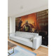 Papier peint panoramique auto-adhésif Boba Fett et Fennec Shand - 320x183cm