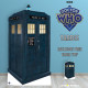 Figurine en carton Tardis Police - Doctor Who - Haut 173 cm